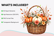 Cozy Autumn Botanical Clipart Set, a Decorative Illustration by Anca Digital Vibe (Thumbnail 5 of 12)