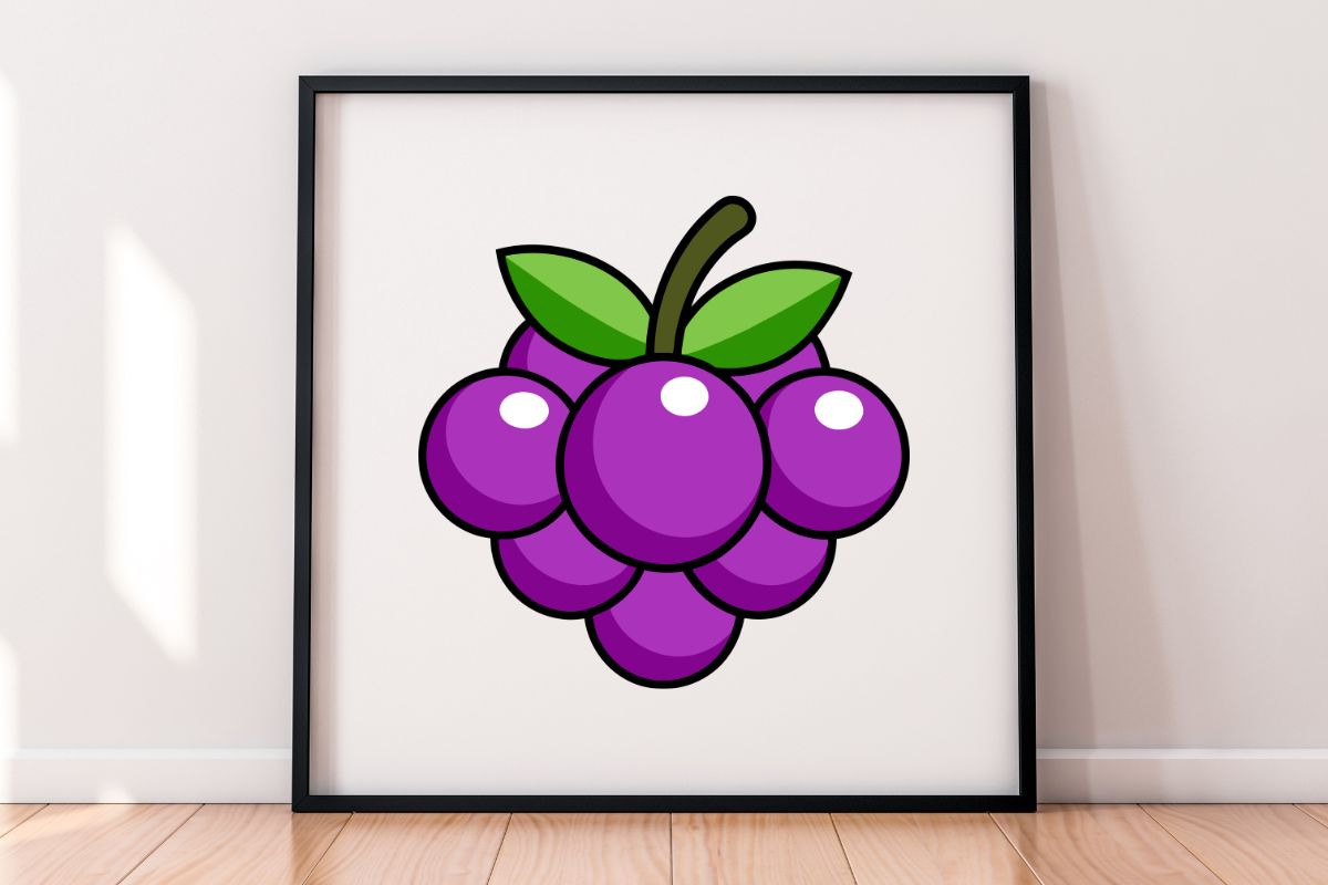 Grape Vector Clipart Collection, a Food Illustration by newminddesign (Photo 5 of 8)