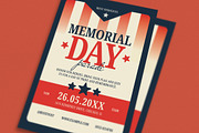 Retro Bold Memorial Day Event Flyer, a Templates & Theme by VectorVactory (Thumbnail 2 of 3)