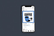 Classic Blue Coffee Shop, a Flyer Template by Me55enjah Design (Thumbnail 2 of 4)