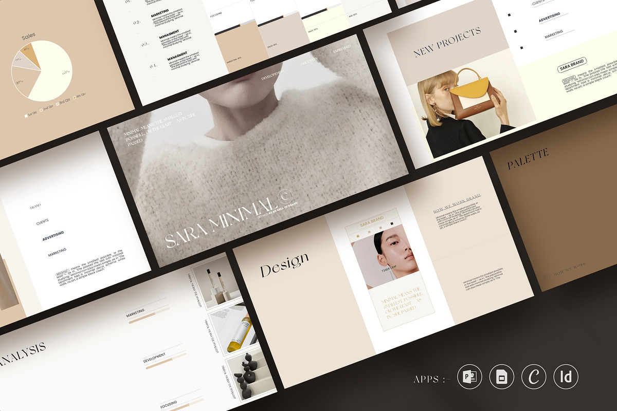 Minimal Presentation Template, a Presentation Template by Studio Industry (Photo 1 of 12)