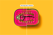 Single Can Tinned Fish Mockup, a Packaging Mockup by Jacob Waites (Thumbnail 4 of 6)