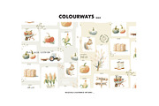 Pumpkin patch autumn harvest pattern, a Pattern Graphic by Milatoo (Thumbnail 4 of 4)