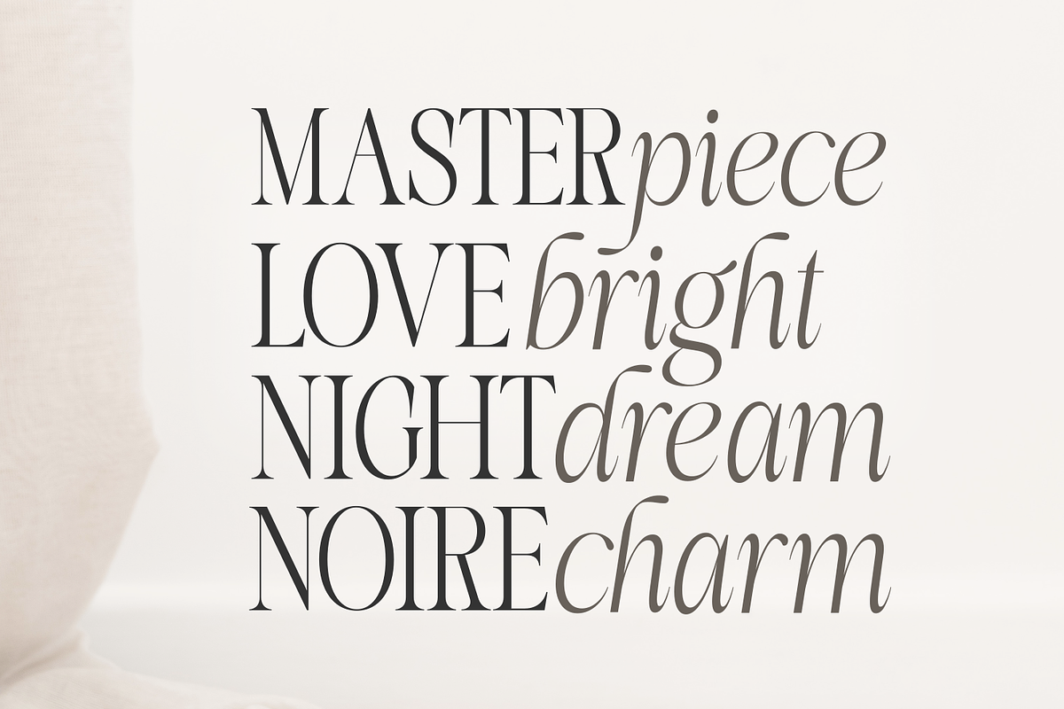 More Bright Serif Duo, a Serif Font by zeenesia (Photo 12 of 18)