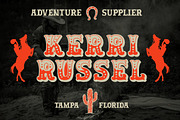 Rodeo Rebels - Display Typeface, a Slab Serif Font by PutraCetol Studio (Thumbnail 4 of 12)