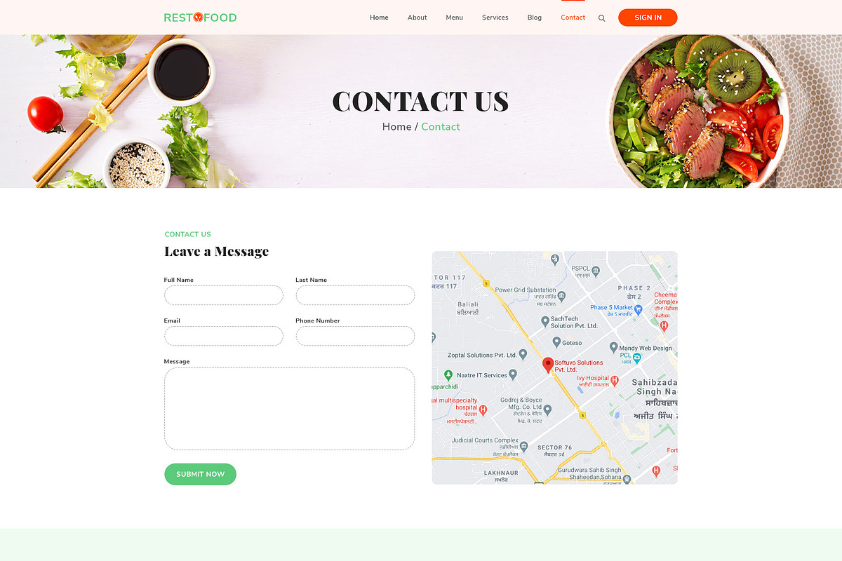Restaurant food template design, a Templates & Theme by Neha Guleria (Photo 7 of 7)