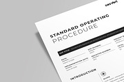 Standard Operating Procedure, SOP, a Stationery Template by Niofix (Thumbnail 2 of 7)
