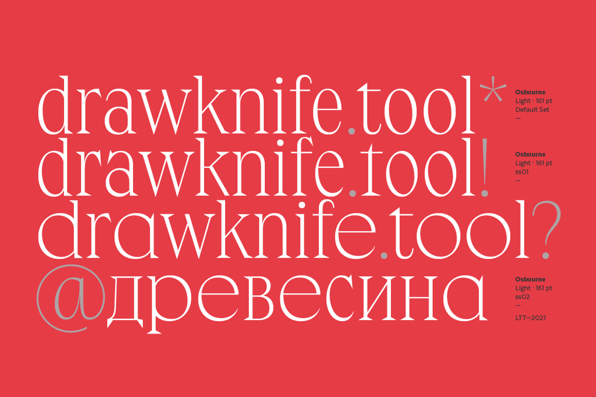 Osbourne, a Serif Font by Latinotype (Photo 10 of 15)