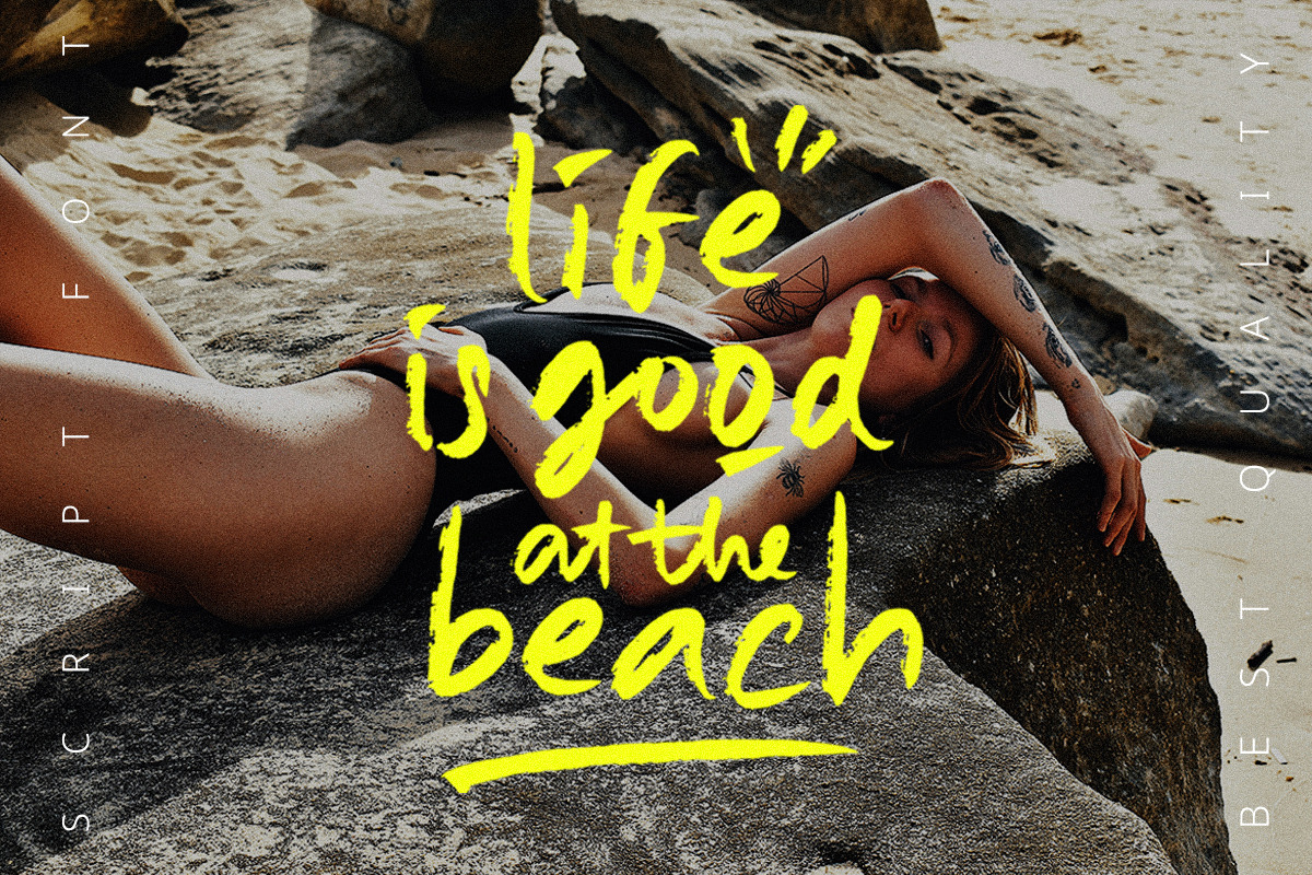 Omika-Handwritten Script Font, a Script Font by Scratch Design (Photo 5 of 11)