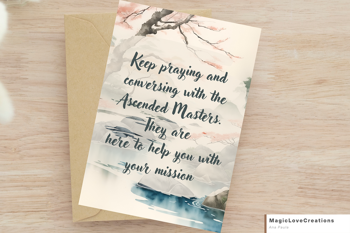 Spiritual Positive Quote Print Wall, a Poster Template by MagicLove Creations (Photo 5 of 10)