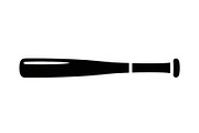 Baseball Bat Silhouette Vector Bundl, an Illustration by Creativeshirt (Thumbnail 18 of 51)