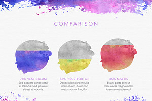 Watercolor Keynote Template