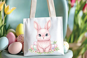 Easter Bunny Babe PNG, an Illustration by CraftArtStudio (Thumbnail 3 of 4)