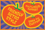 Brunenzo - Classic Retro Condensed, a Sans Serif Font by Typia Nesia (Thumbnail 5 of 11)