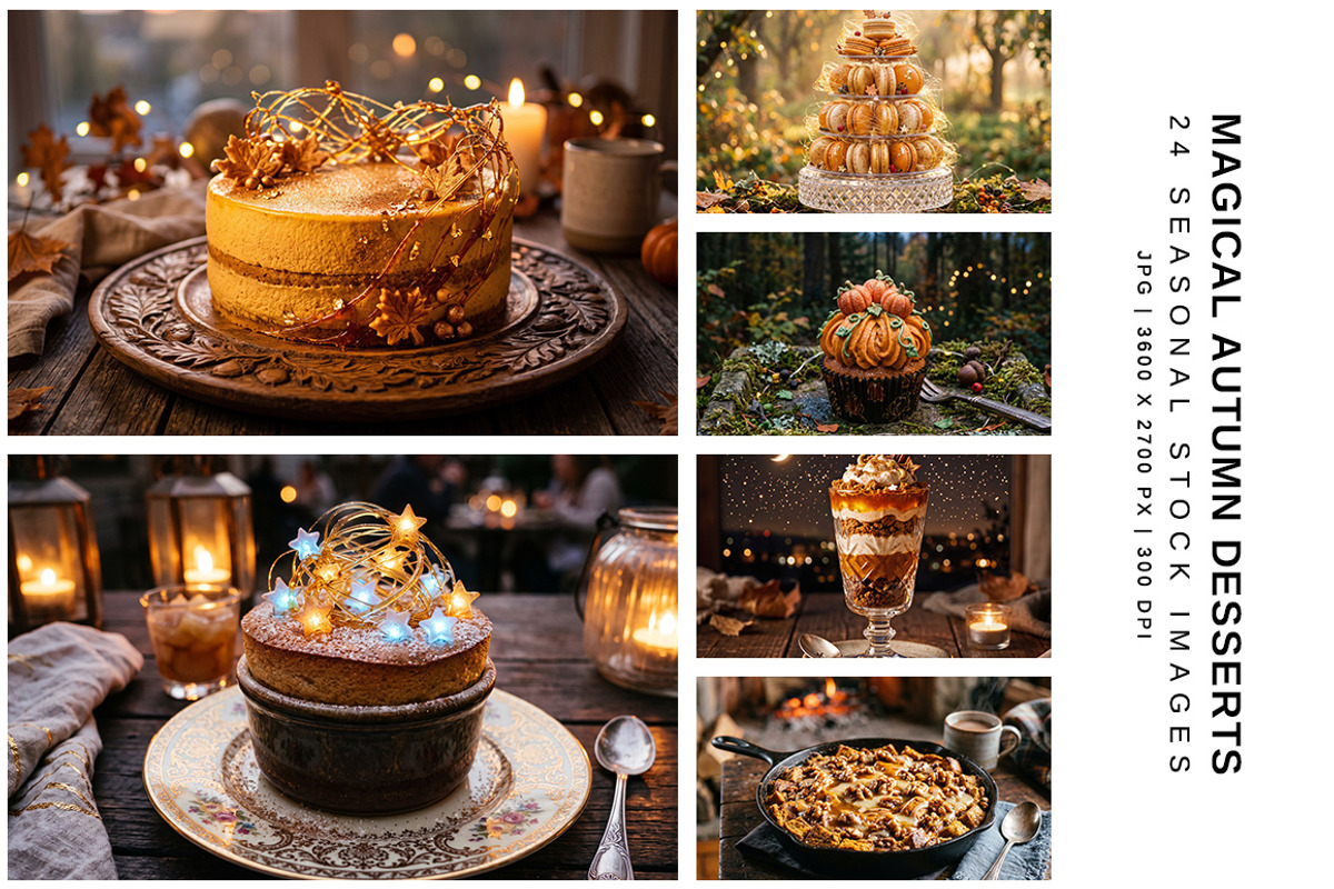 Magical Autumn Desserts, a Food & Drink Photo by Digital Art Creations (Photo 5 of 6)