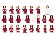 Business mature woman kit, a Technology Illustration by Volha Hlinskaya (Thumbnail 9 of 9)