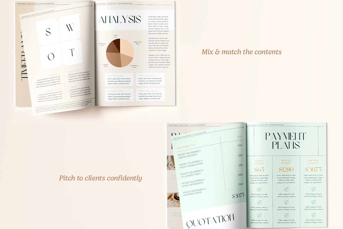 Project Proposal Ebook, a Magazine Template by Creatif Foundry (Photo 6 of 7)