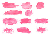 Watercolor brushes, an Illustration by AnnelyBlooms (Thumbnail 2 of 9)