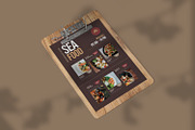Seafood - Restaurant Menu, a Print Template by VUNIRA (Thumbnail 3 of 3)