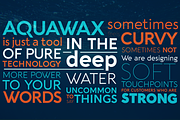 Aquawax Pro - 27 fonts, a Sans Serif Font by Zetafonts (Thumbnail 10 of 15)
