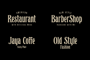 Duston Black Vintage Display Font, a Serif Font by Serbaneka Studio (Thumbnail 6 of 6)