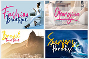 All in one Font Bundles, a Script Font by MSG Studio (Thumbnail 9 of 15)