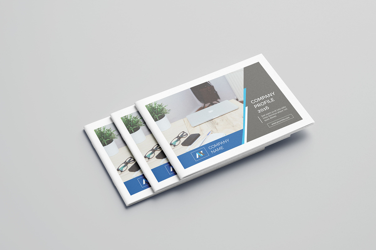 Company Profile Brochure Template, a Brochure Template by Template Shop (Photo 1 of 9)