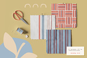 80 Stripes & Plaid Patterns, a Pattern Graphic by IuliiaSavko (Thumbnail 5 of 15)
