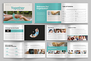 Charity Brochure | Landscape, a Brochure Template by HiveArts (Thumbnail 1 of 5)