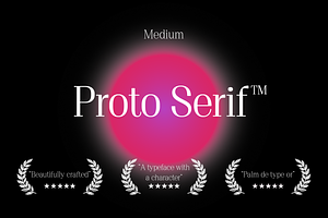 Proto Serif Medium