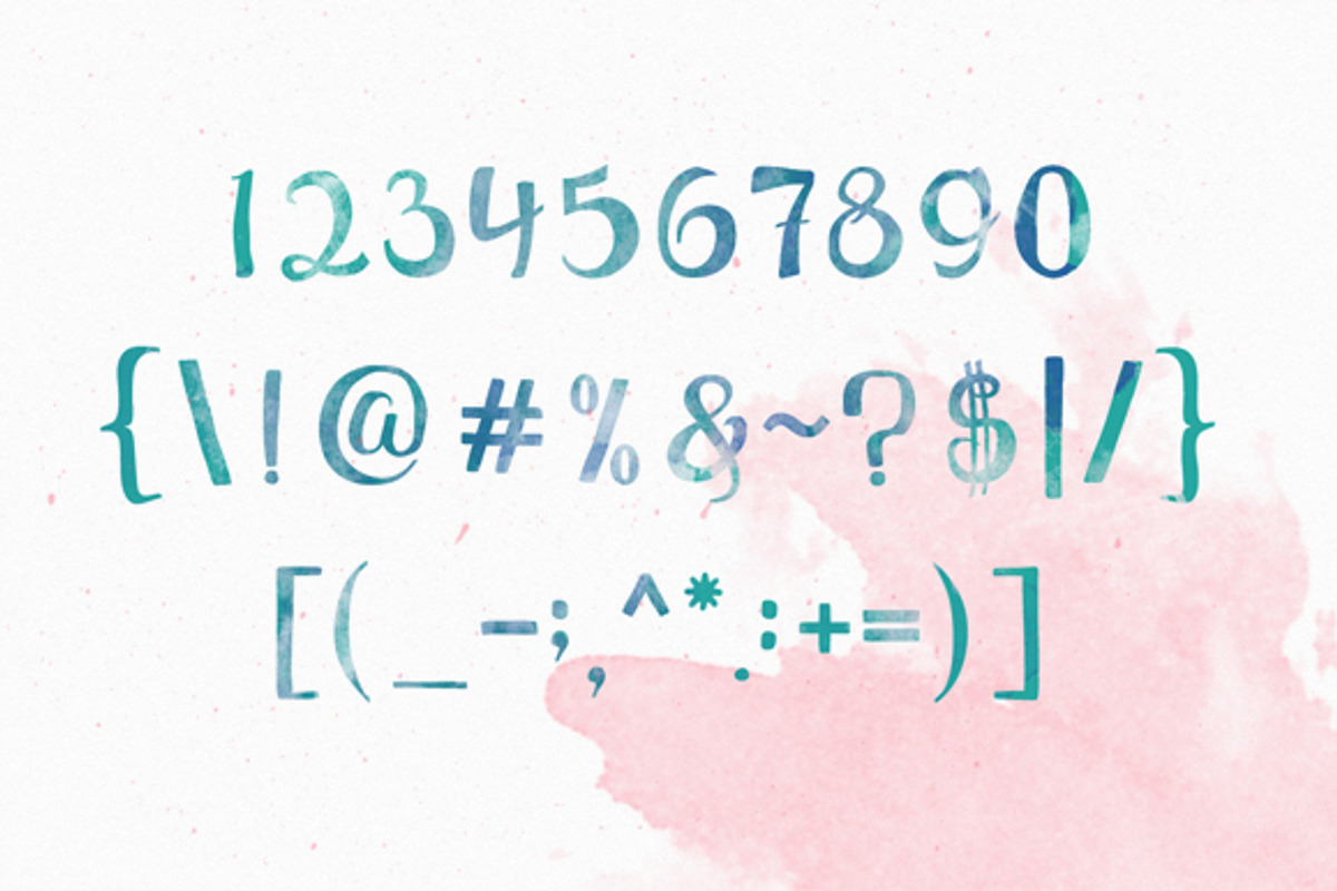 Tresno Typeface preview 3