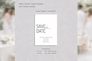 Elegant Save the Date Canva bd008, an Invitation Template by TyphoonStudio (Thumbnail 2 of 10)