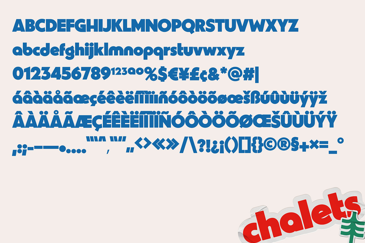 Chalets - Vintage Typeface, a Sans Serif Font by Midnight Grim (Photo 7 of 7)