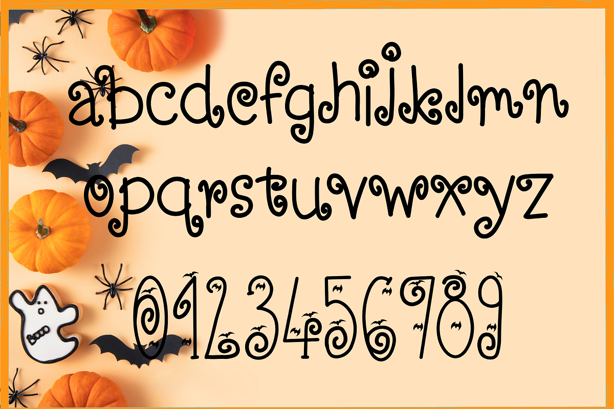 Hi Halloween-PNG fonts, a Handwritten Font by It me digital art (Photo 3 of 6)