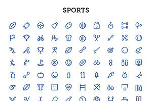 5000 Bold Outline Icons Bundle