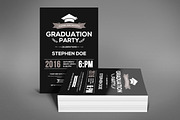 Graduation Party Flyer & invitation, a Flyer Template by Graphic Templates (Thumbnail 4 of 4)