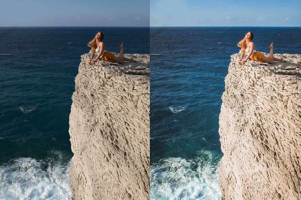 Sunny Sea-18 presets Lr lifestyle, an Action Add-On by Graphics, Presets, Photos (Photo 4 of 28)