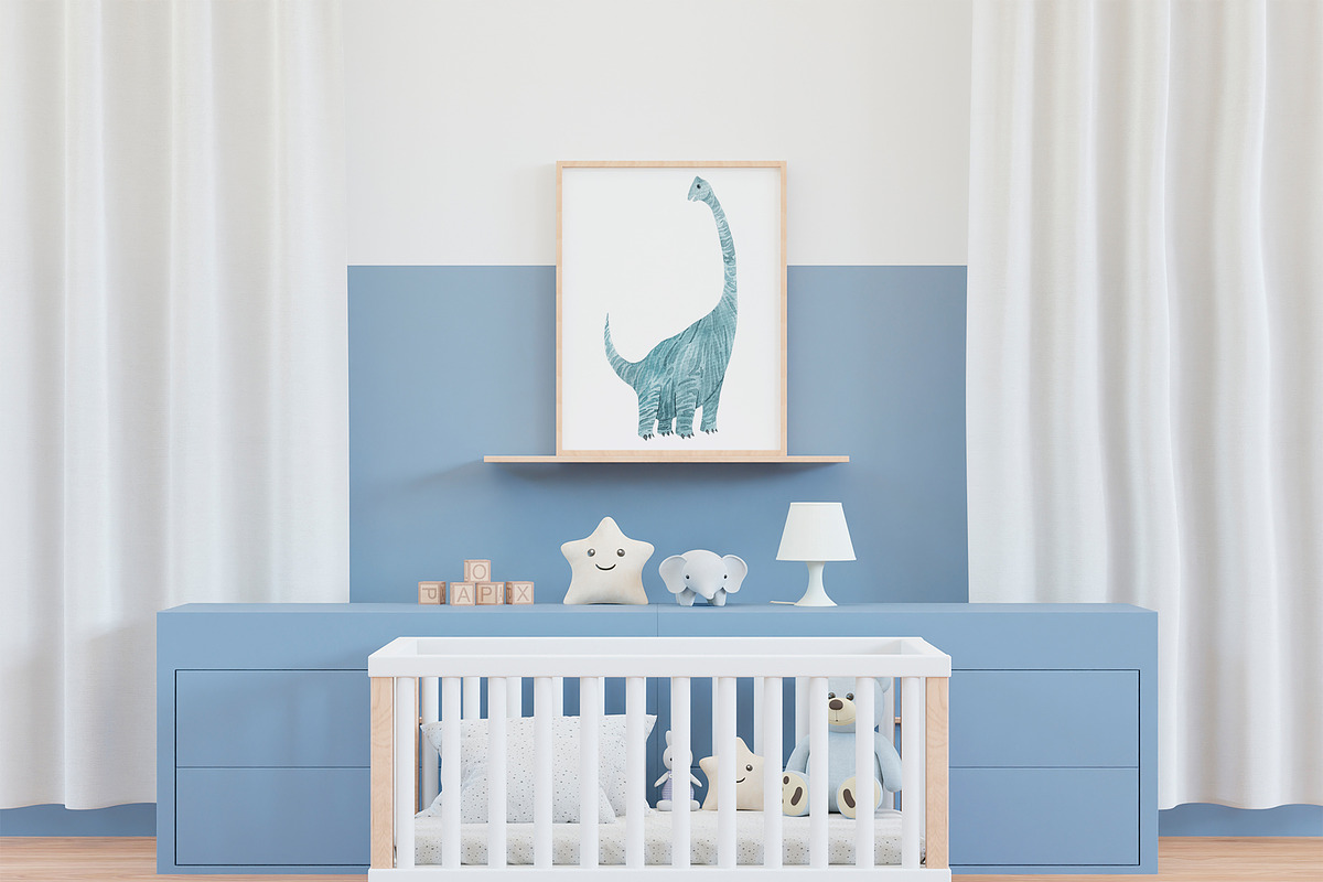 Watercolor Dinosaurs Clipart, an Illustration by MilanaDesignShop (Photo 5 of 5)