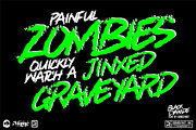 Black Cyanide, a Font by Remedy667 (Thumbnail 8 of 10)