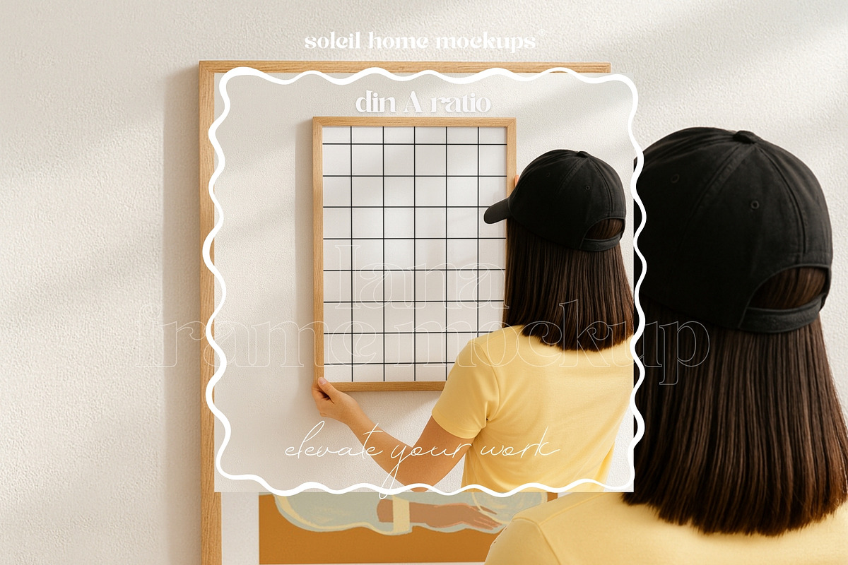 IANA | Frame Mockup Set With People, a Household Mockup by SoleilHomeMockups (Photo 3 of 11)