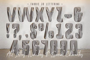 Foil & Fabric Lettering Duo