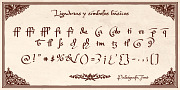 Paleografa, a Handwritten Font by Ixipcalli (Thumbnail 3 of 6)