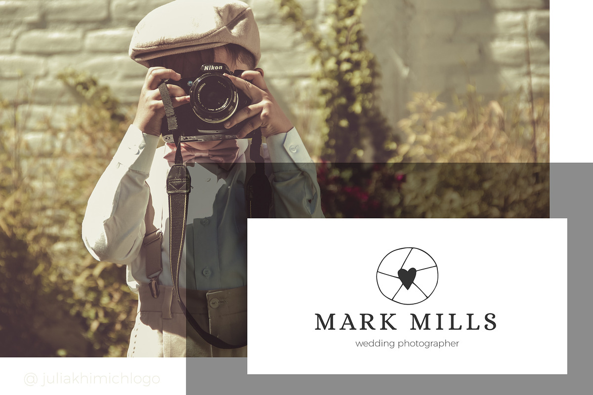 Logo Pack Vol.2. Romantic & Wedding, a Branding & Logo Template by Mint Air Studio (Photo 8 of 22)