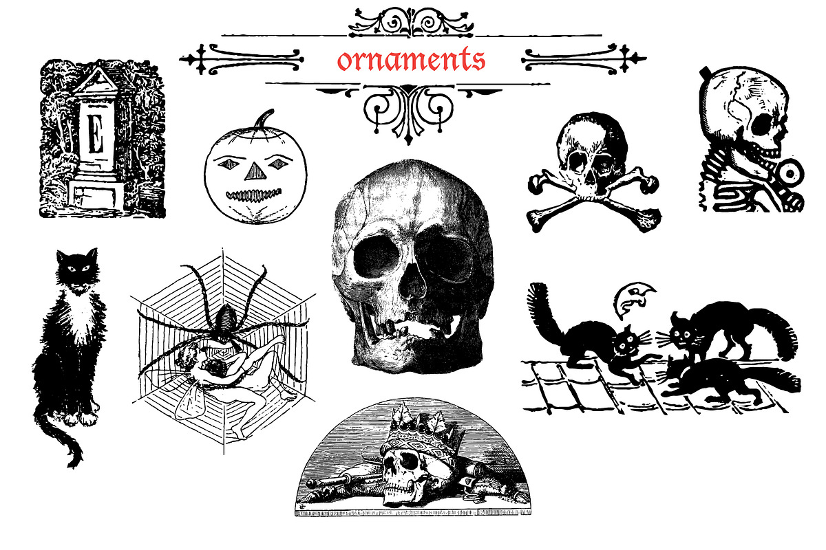Nosferatu Display Font preview 5