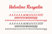 Valentine Rosyalin, a Handwritten Font by Yoga Letter (Thumbnail 10 of 10)