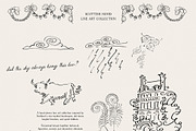 Rainswept Autumn Line Art Collection, an Object Illustration by Purple (Thumbnail 3 of 15)