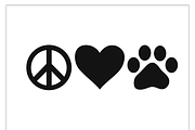 Heart Paw Print Logo, a Finance Illustration by CarWrap design (Thumbnail 1 of 4)