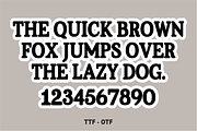 Block Retro - Classic Bold Font, a Slab Serif Font by KiddoGlyphs Studio (Thumbnail 4 of 5)
