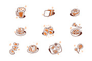 Food Icon Doodle Style Vol 2, an Object Graphic by SLAB! Design (Thumbnail 3 of 3)