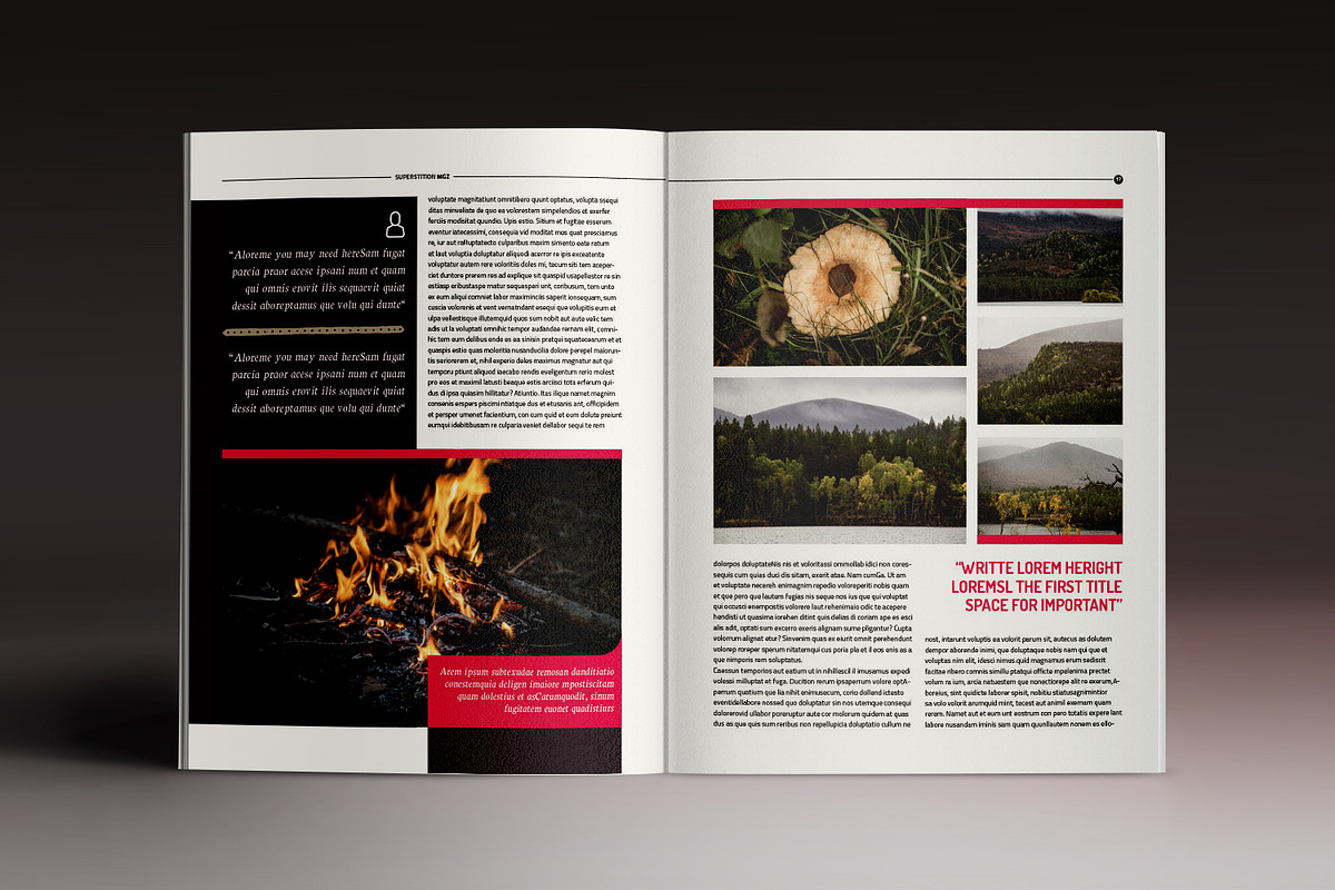 The Sober Magazine, a Magazine Template by Luuqas Design (Photo 9 of 15)